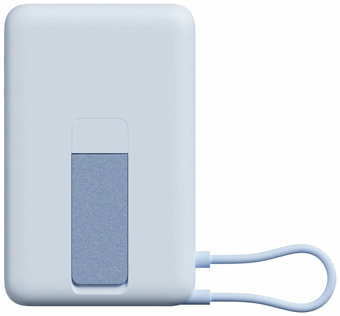 Портативный аккумулятор Xiaomi Magnetic Power Bank 10000mAh with Built-in Stand синий BHR08PCGL